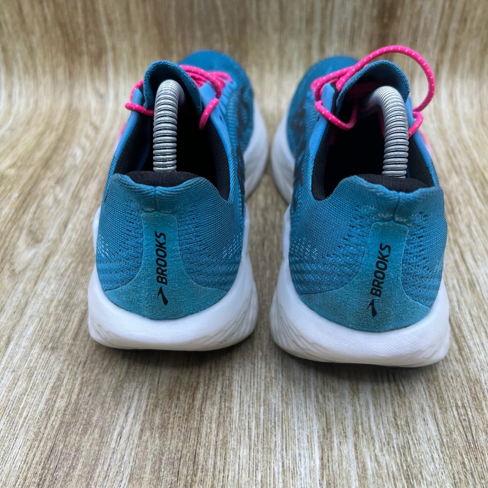 Brooks Hyperion Max 2 Running Shoes Women's Size 6 Blue Pink 1204231B408 - Picture 4 of 10